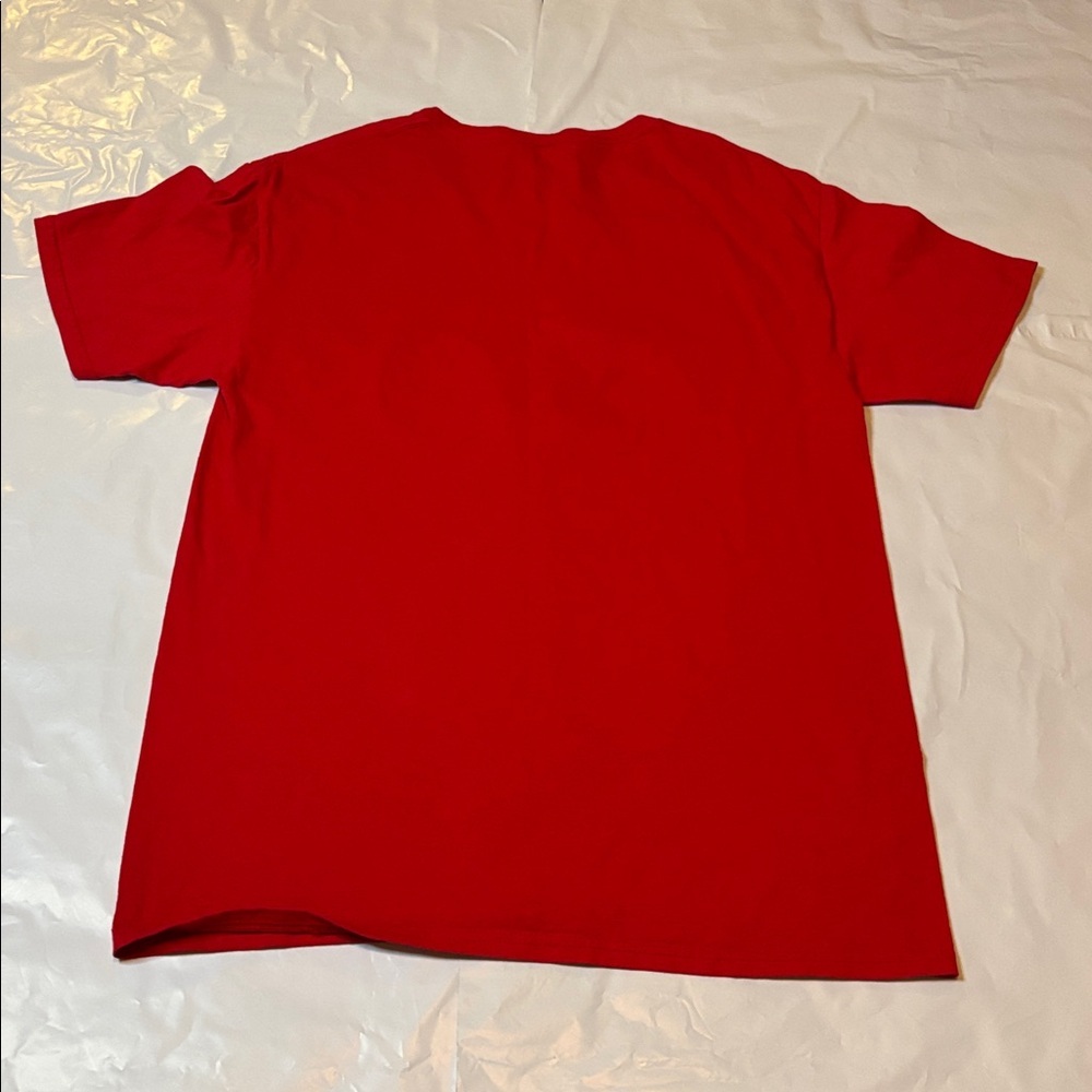 Disney Dad Mickey Mouse Ears Graphic Tee Red Men’s Medium - Picture 7 of 7
